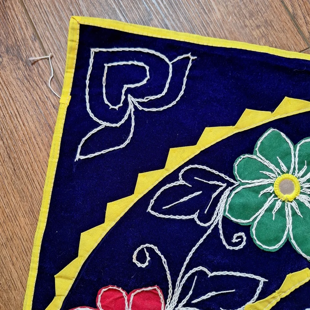 Boho hippy velvety tapestry / table cloth 28